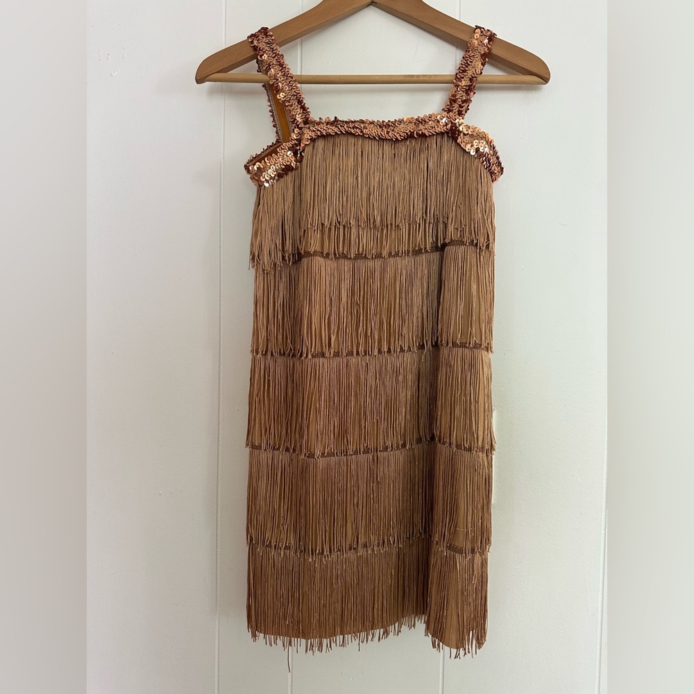 LEADTEX DANCE DRESS BEONZE US SIZE 10/12